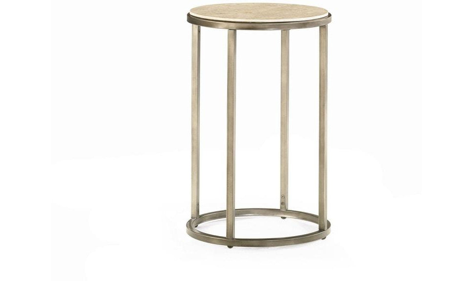 Modern Basics Round End Table-End Tables-Jennifer Furniture