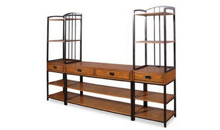 Modern Craftsman Media Stand by homestyles