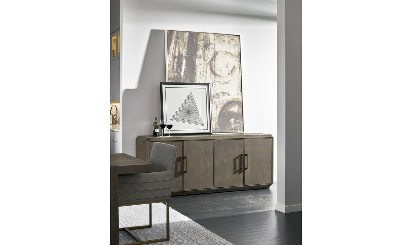 Modern Desmond Brown Credenza-Credenzas-Jennifer Furniture