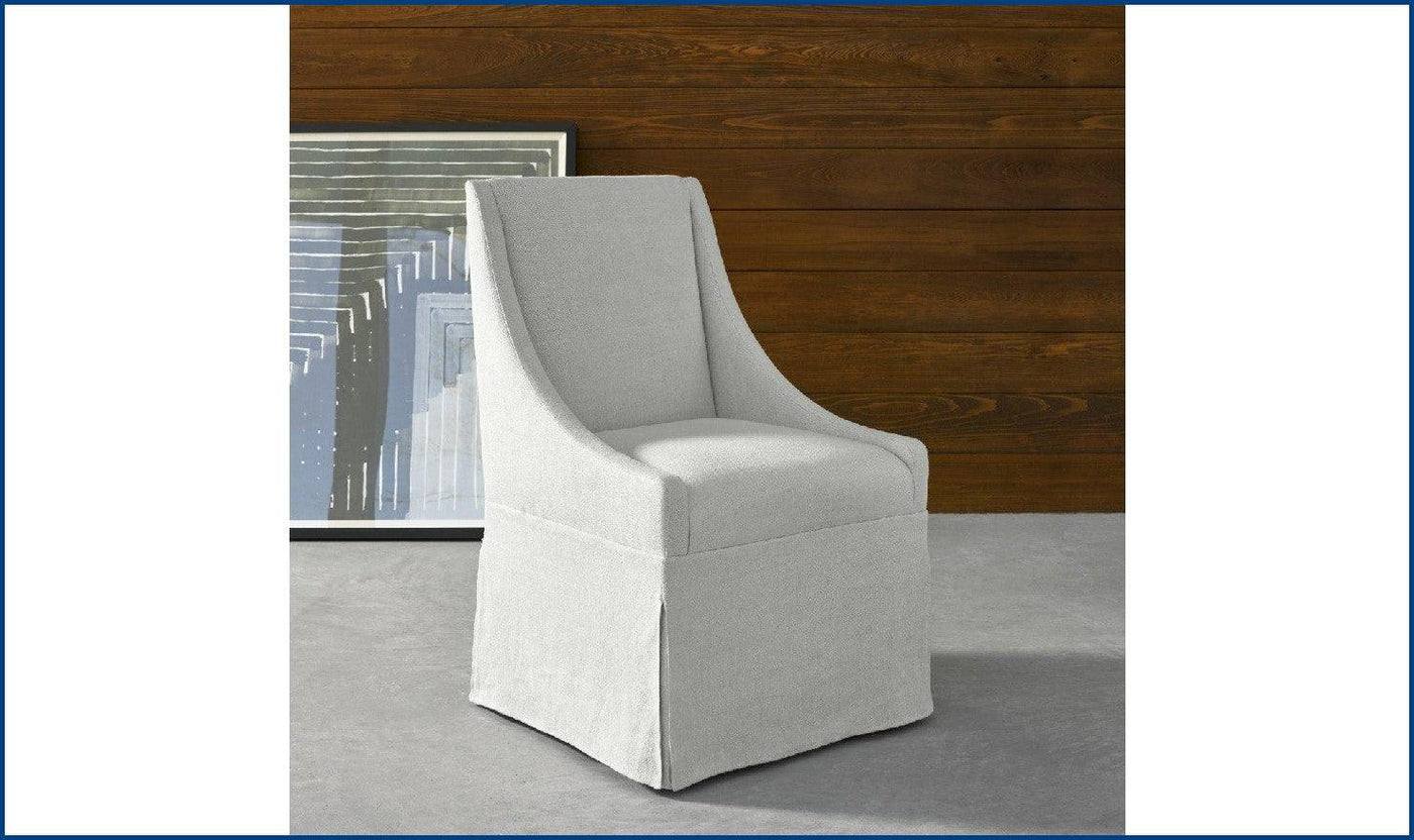 Modern Desmond Flint Arm Chair-Dining Arm Chairs-Jennifer Furniture