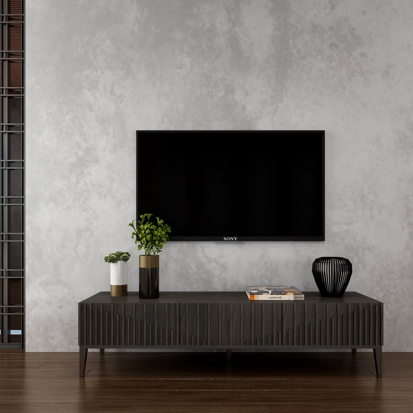 Moderna TV Base-Entertainment Centers & Tv Stands-Jennifer Furniture