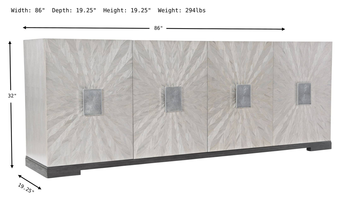 Montague Entertainment Credenza-Credenzas-Jennifer Furniture