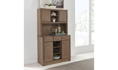 Montecito Buffet with Hutch by homestyles-Buffets-Jennifer Furniture