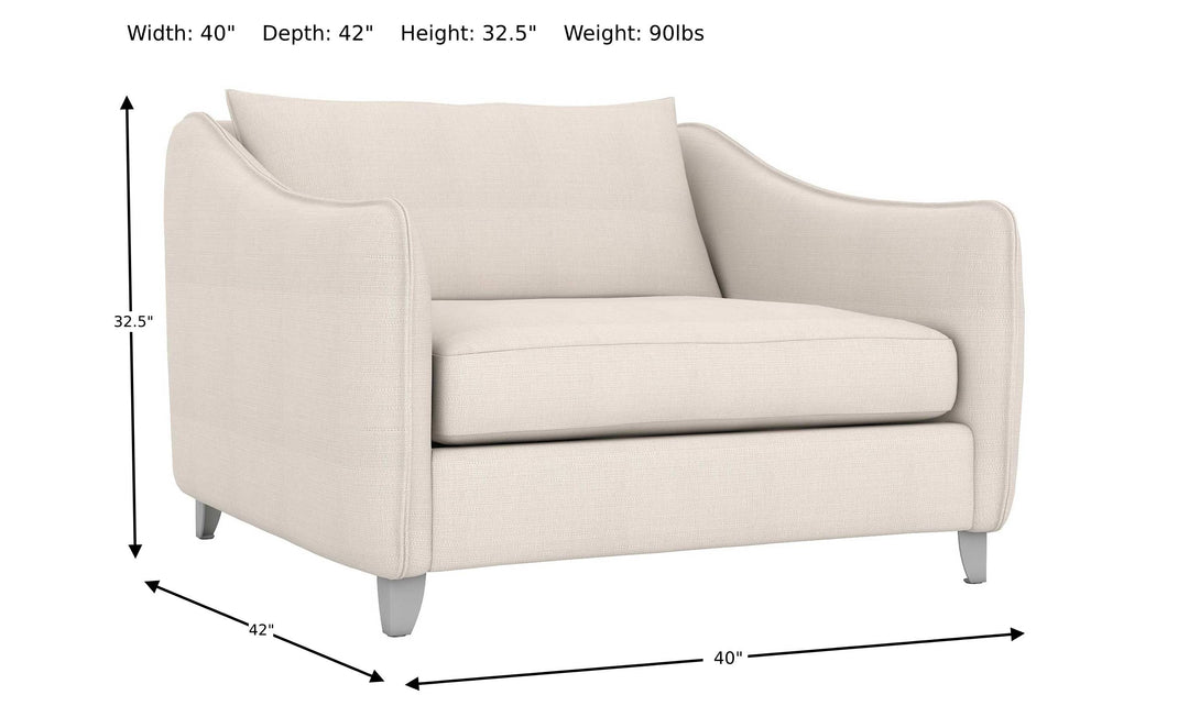 Monterey Chair 1/2-Arm Chairs-Jennifer Furniture