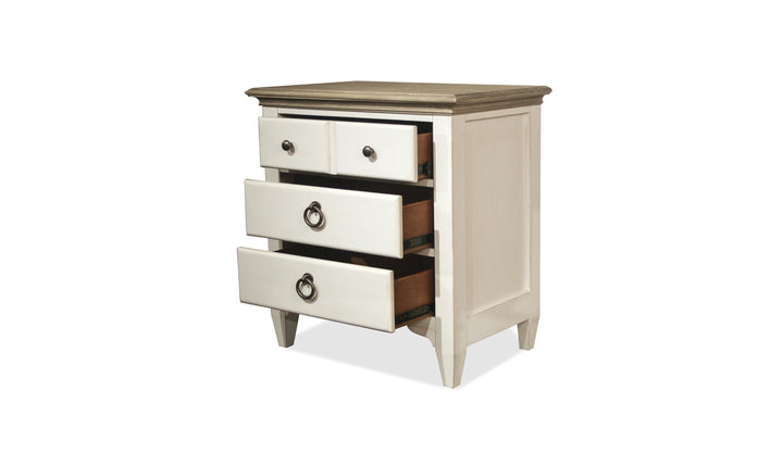 Myra 3-drawer Nightstand 1-Nightstands-Jennifer Furniture