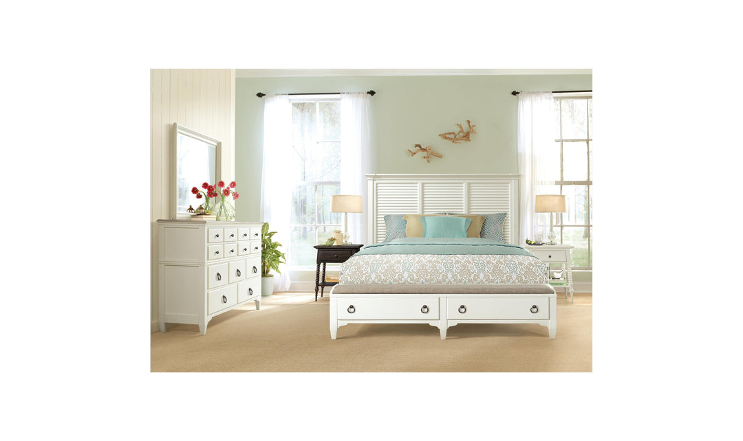 Myra 9-drawer Dressers - White-Dressers-Jennifer Furniture