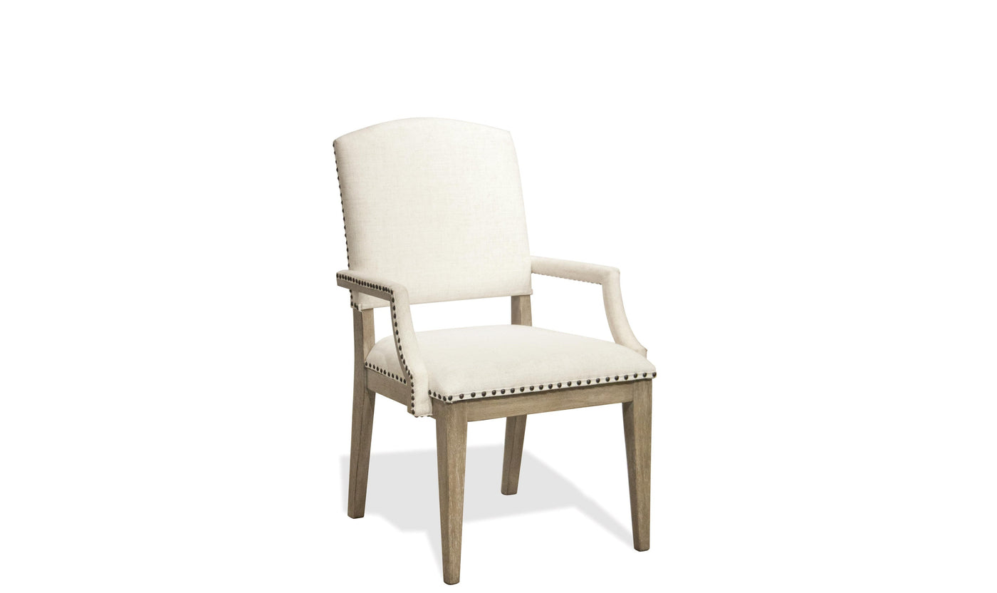 Myra Uph Arm Dining Chair 2in-Dining Side Chairs-Jennifer Furniture