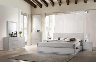 Naples Dresser with Mirror-Dressers-Jennifer Furniture