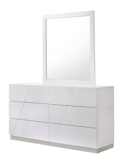 Naples Dresser with Mirror-Dressers-Jennifer Furniture