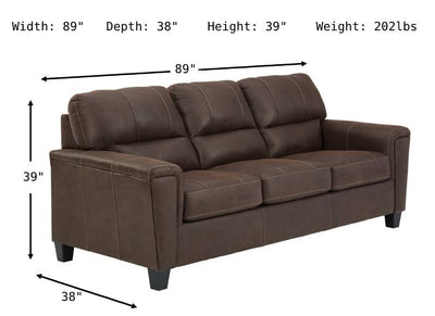 Navi Sofa Sleeper-Sleeper Sofas-Jennifer Furniture