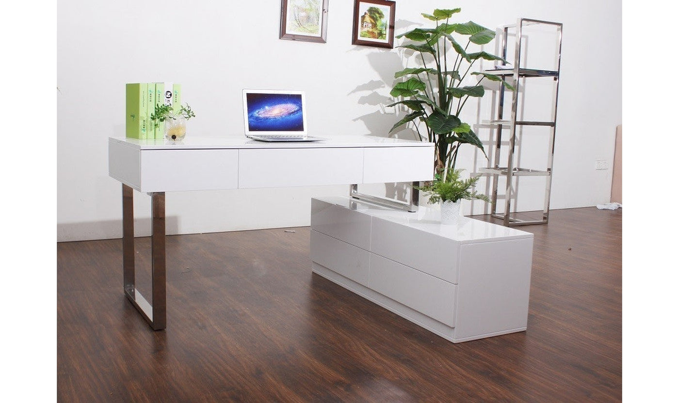 Neil Modern Office Desk-Desks-Jennifer Furniture