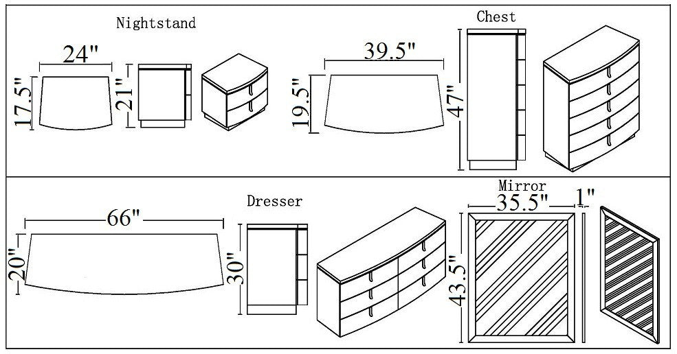 New York Chest-Storage Chests-Jennifer Furniture