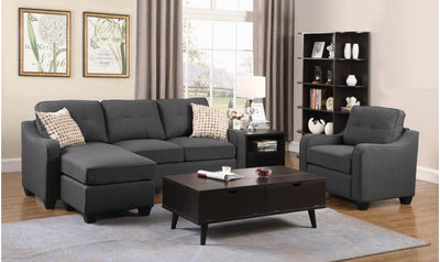 Nicolette Sectional Sofa-Sectional Sofas-Jennifer Furniture