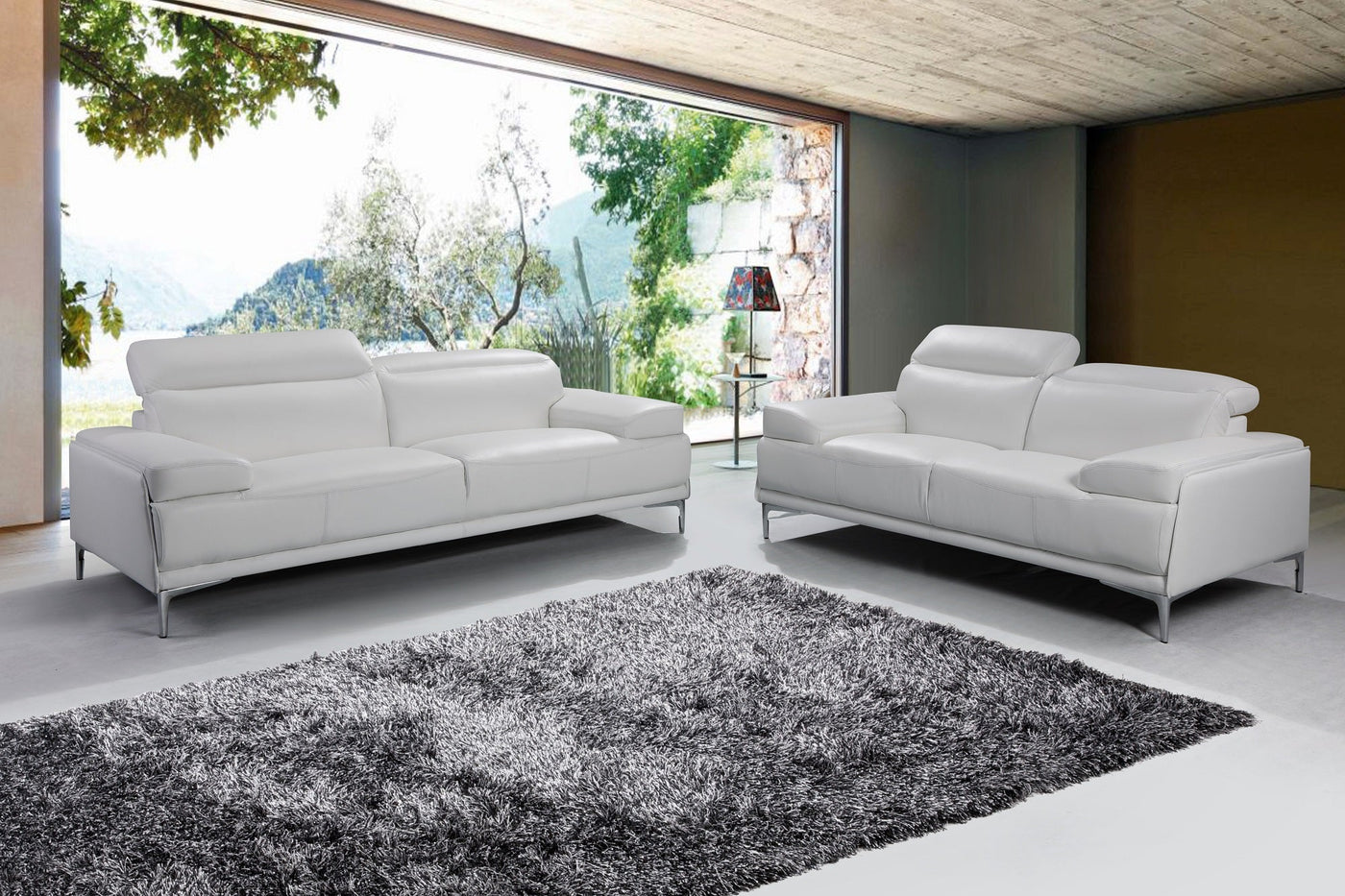 Nicolo Loveseat-Loveseats-Jennifer Furniture