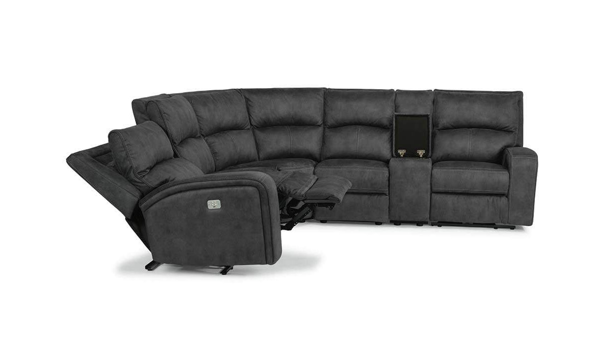 Nirvana Sectional (6 pc )-Sectional Sofas-Jennifer Furniture