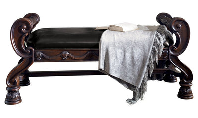 North Shore Large Upholstered Bedroom Bench-Benches-Jennifer Furniture