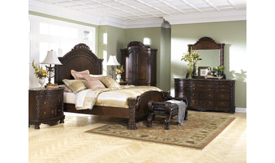 North Shore Panel Bed-Beds-Jennifer Furniture