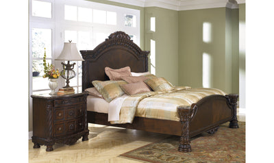 North Shore Panel Bed-Beds-Jennifer Furniture