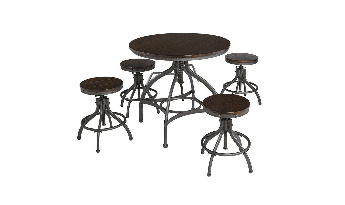 Odium Counter Table Set-Dining Tables-Jennifer Furniture