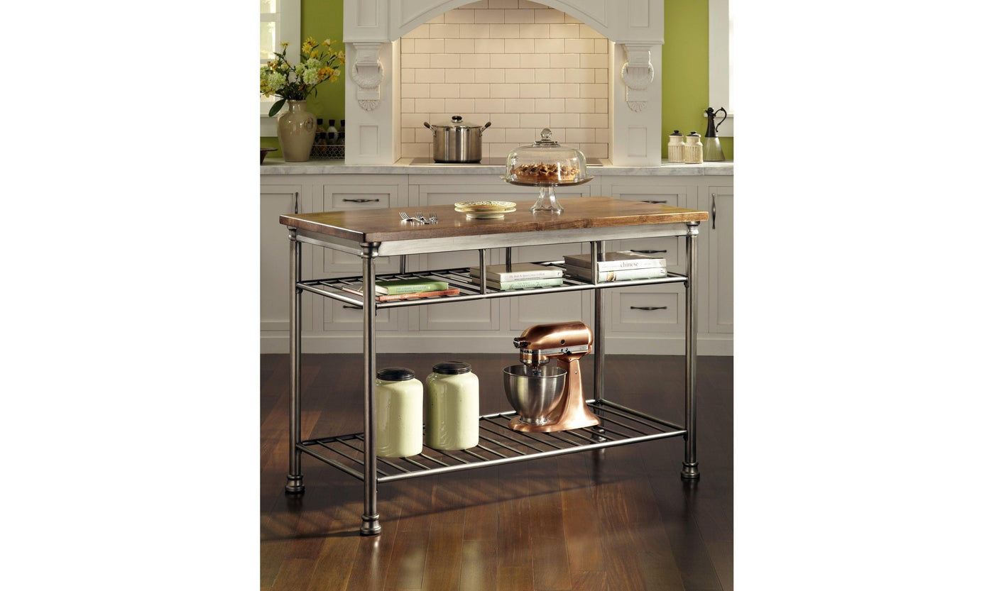 Orleans Kitchen Island 1 by homestyles-Cabinets-Jennifer Furniture