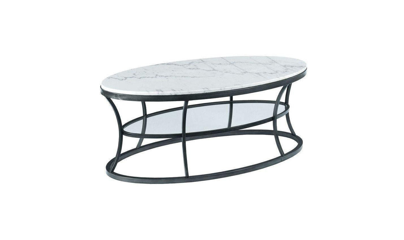 OVAL COFFEE TABLE-Coffee Tables-Jennifer Furniture