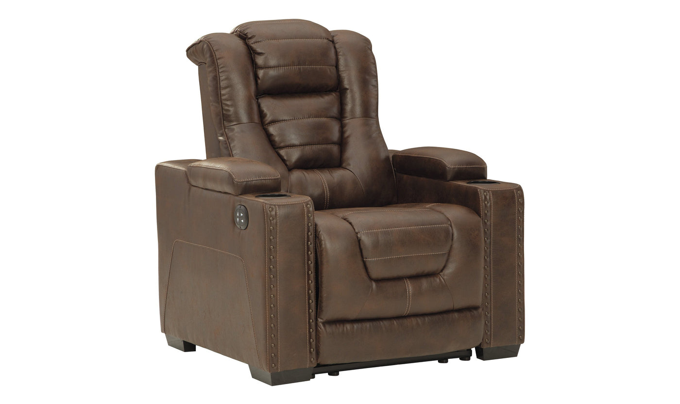 Owner's Box Power Recliner-Recliner Chairs-Jennifer Furniture
