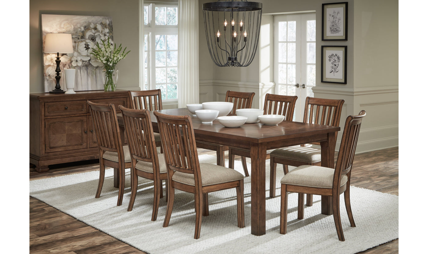Oxford Place Rectangle Leg Table-Dining Tables-Jennifer Furniture