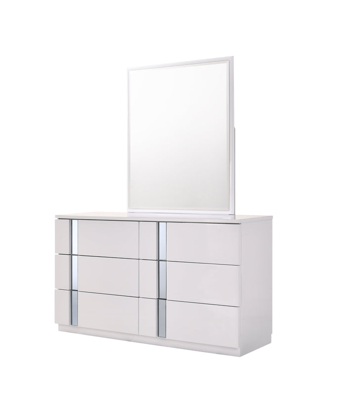 Palermo Dresser with Mirror-Dressers-Jennifer Furniture