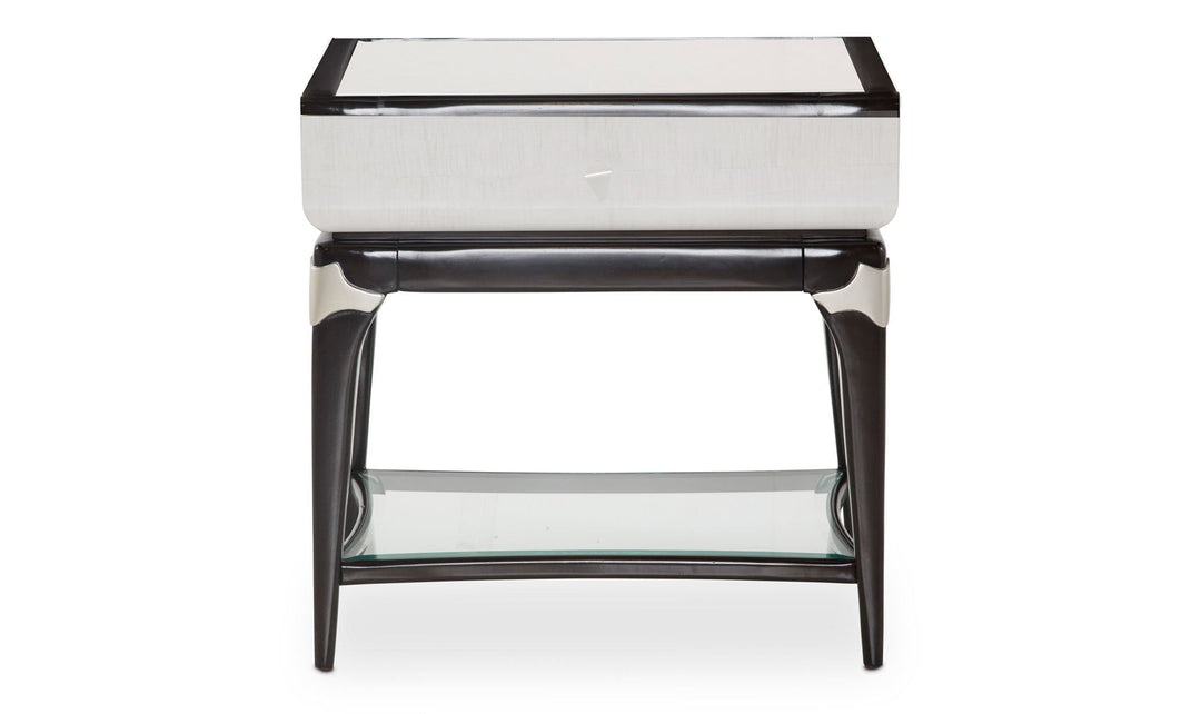 Paris Chic Rectangular End Table-End Tables-Jennifer Furniture