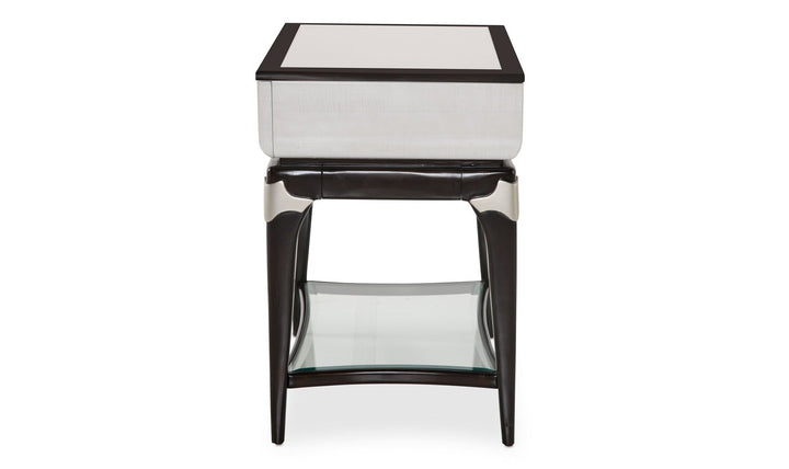 Paris Chic Rectangular End Table-End Tables-Jennifer Furniture