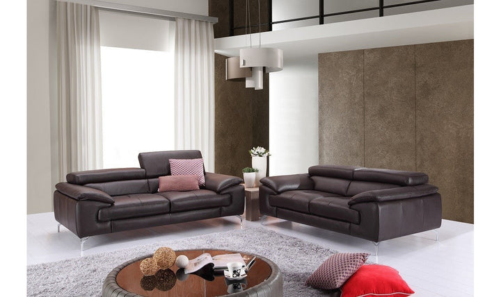 Pekin Italian Leather Sofa-Sofas-Jennifer Furniture