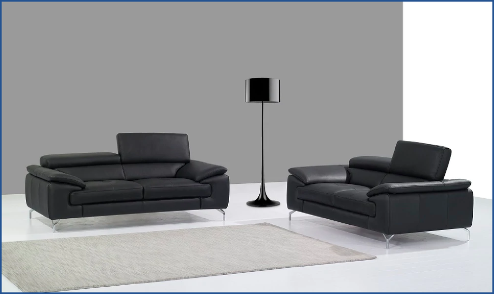 Pekin Italian Leather Sofa-Sofas-Jennifer Furniture