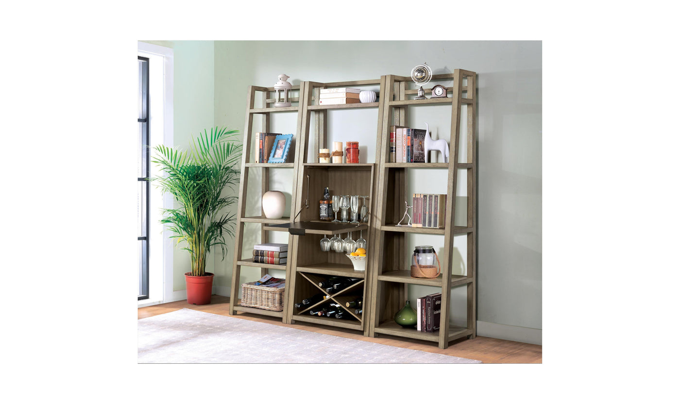 Perspectives Bar Cabinet-Desks-Jennifer Furniture