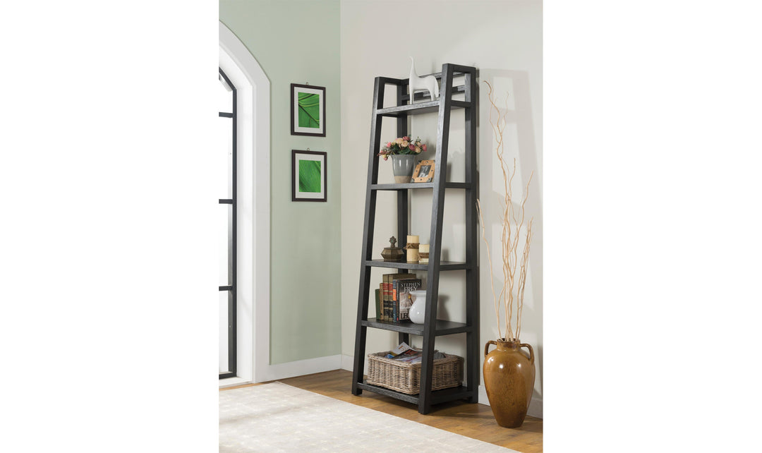 Perspectives Leaning Bookcase-Bookcases-Jennifer Furniture