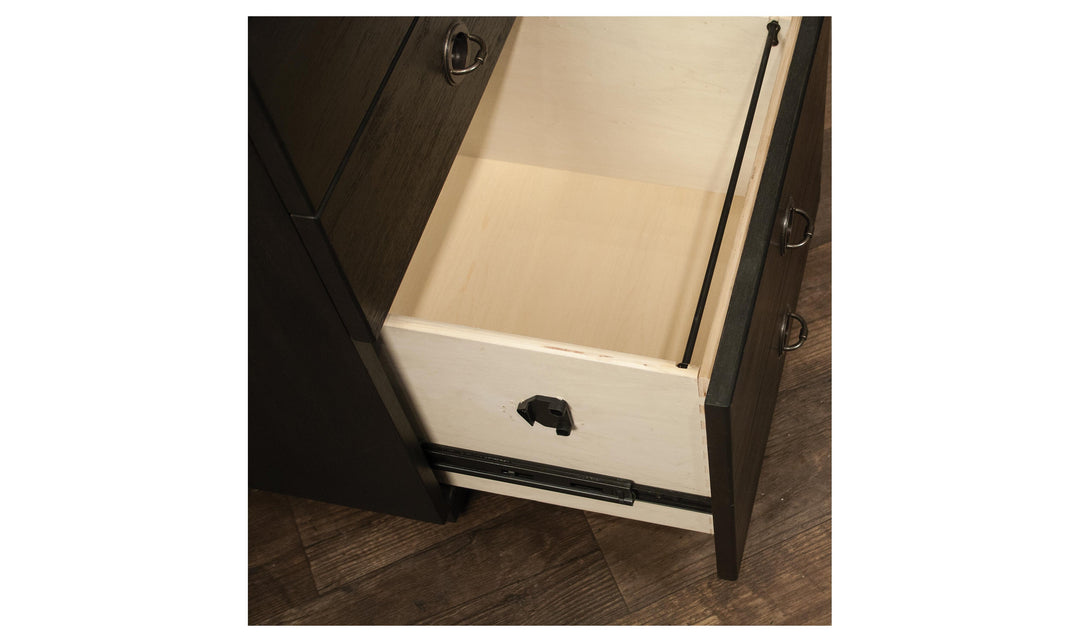 Perspectives Mobile File Cabinet-Desks-Jennifer Furniture