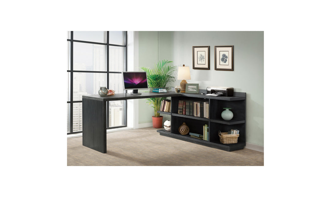 Perspectives Return Desk-Desks-Jennifer Furniture