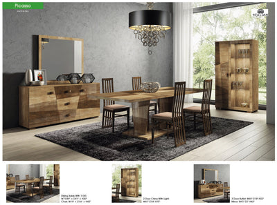 Picasso 3 Door Buffet Cabinet-Buffets-Jennifer Furniture