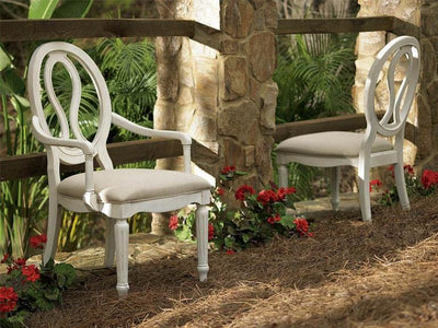 Pierced Back Arm Chair-Chairs-Jennifer Furniture