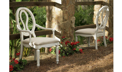 Pierced Back Arm Chair-Chairs-Jennifer Furniture