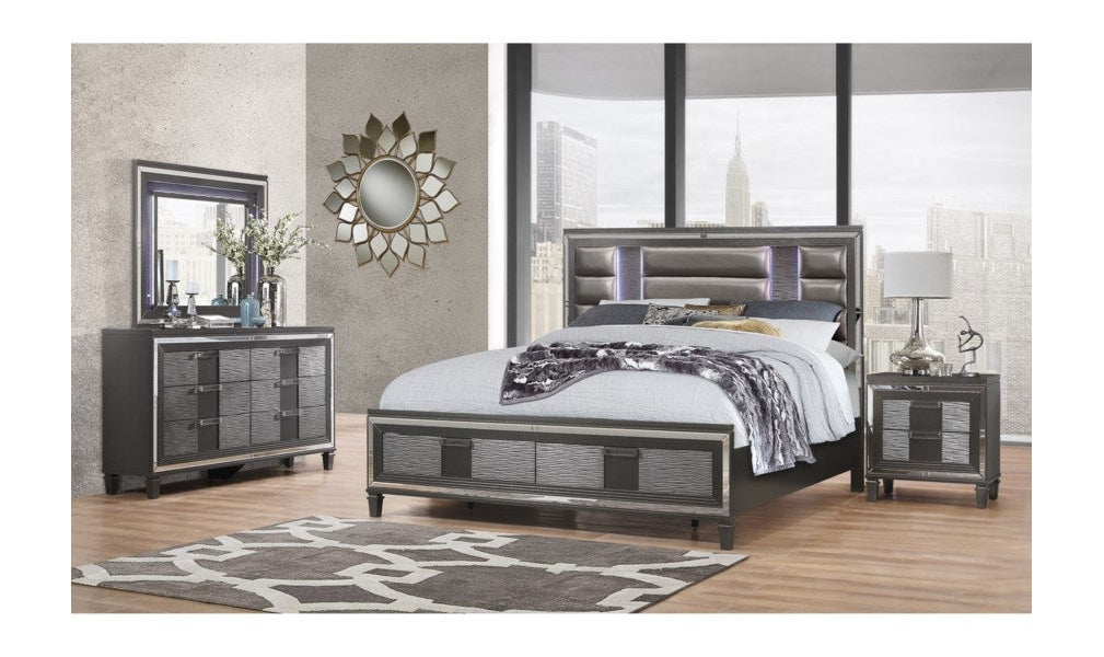 Pisa Nightstand-Nightstands-Jennifer Furniture