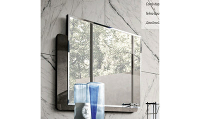 Platinum Legno Mirror-Mirrors-Jennifer Furniture