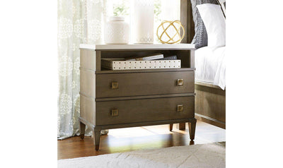 Playlist 2 Drawer Nightstand-Nightstands-Jennifer Furniture