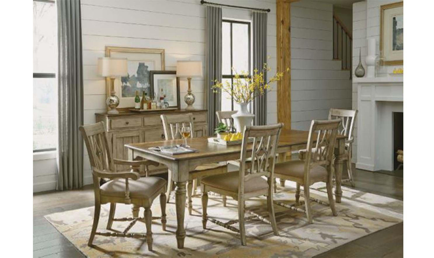 PLYMOUTH RECTANGULAR DINING ROOM SET-Dining Sets-Jennifer Furniture
