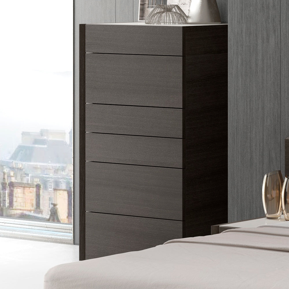 Jennifer Italia Cassiopee 6 Drawers Wooden Chest-Jennifer Furniture