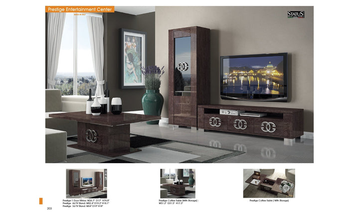 Prestige Vitrine-China Cabinets-Jennifer Furniture