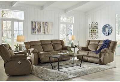 Burkner Reclining Power Living Room Set