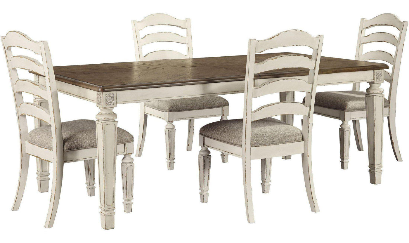 Realyn Dining Set-Dining Sets-Jennifer Furniture