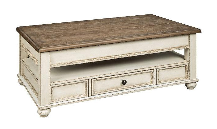 Realyn Lift Top Cocktail Table-Coffee Tables-Jennifer Furniture