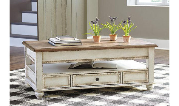 Realyn Lift Top Cocktail Table-Coffee Tables-Jennifer Furniture