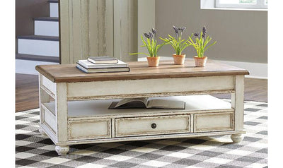 Realyn Lift Top Cocktail Table-Coffee Tables-Jennifer Furniture